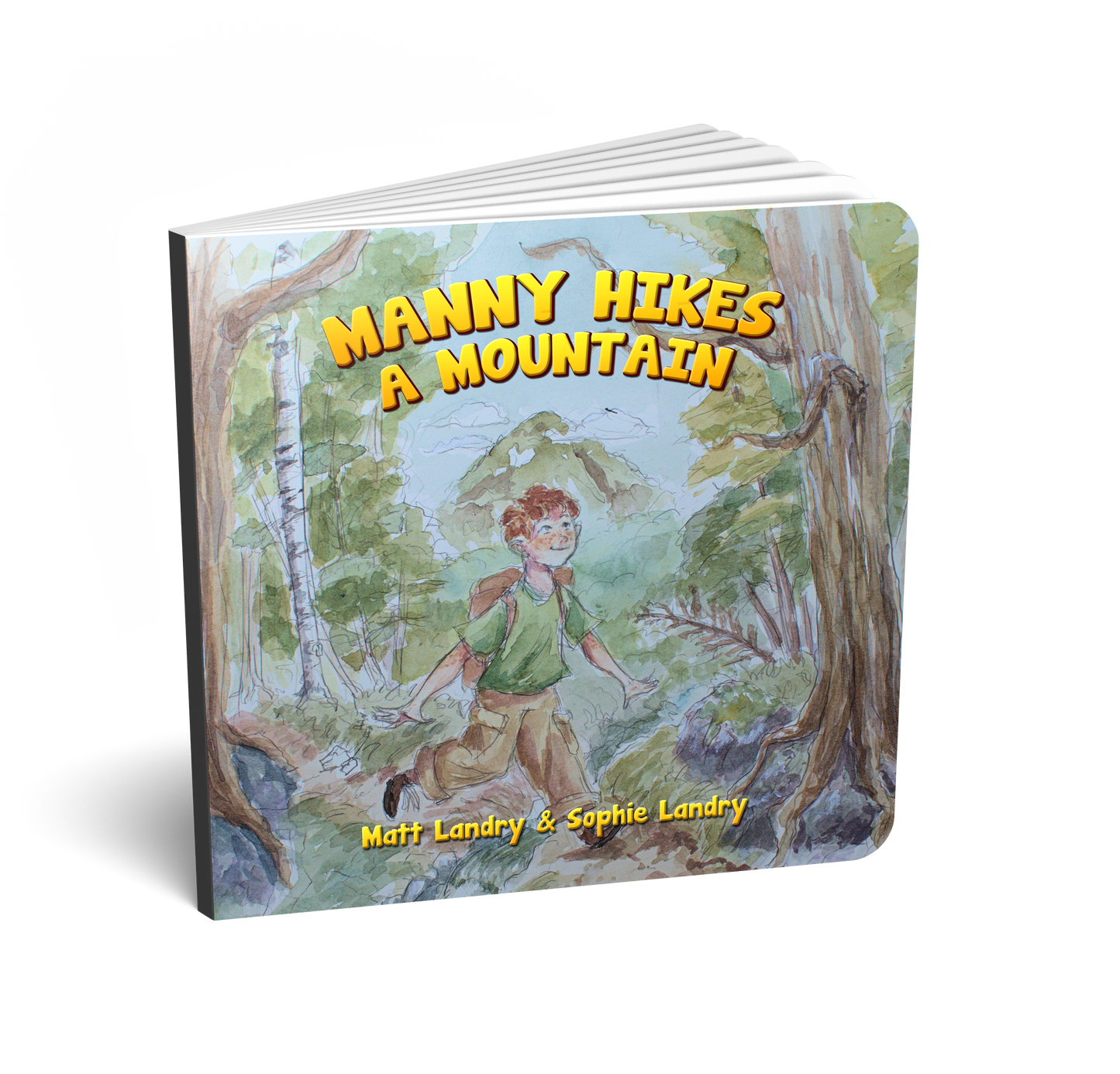 Manny Hikes a Mountain - Children's Paperback Book