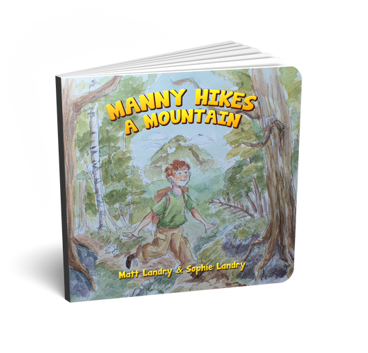 Manny Hikes a Mountain - Children's Paperback Book
