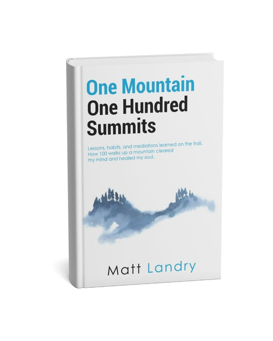 One Mountain - One Hundred Summits - Paperback Book