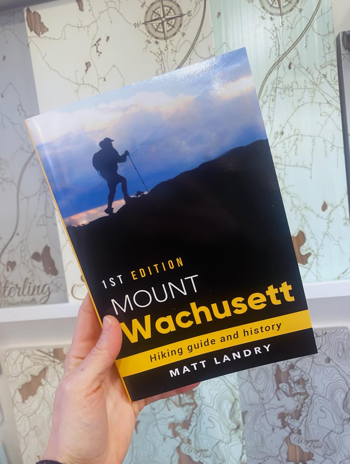 Mount Wachusett - Hiking Guide and History - Paperback book - Signed by the author