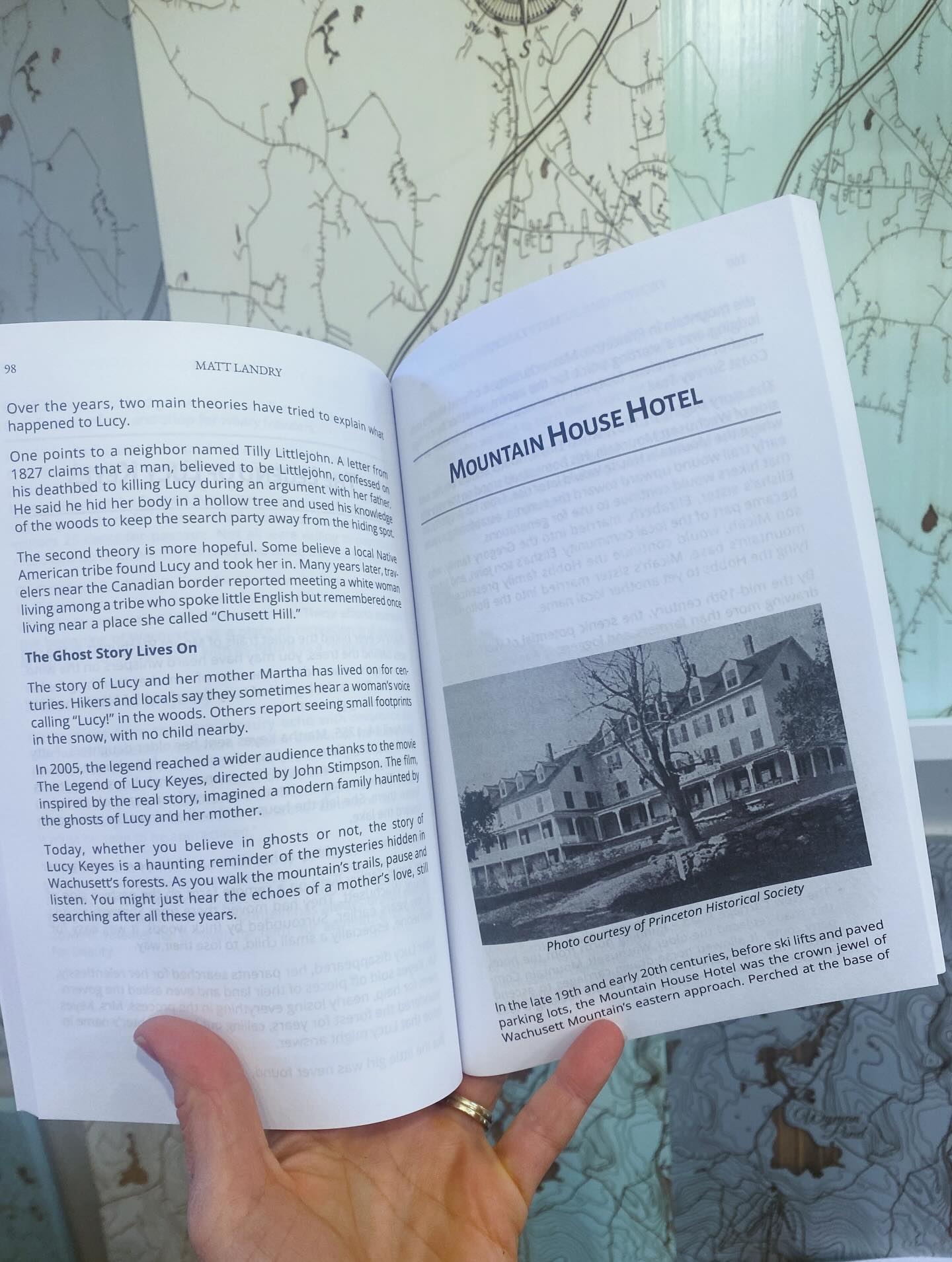Mount Wachusett - Hiking Guide and History - Paperback book - Signed by the author