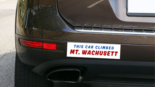 This Car Climbed Mt Wachusett - Bumper Sticker