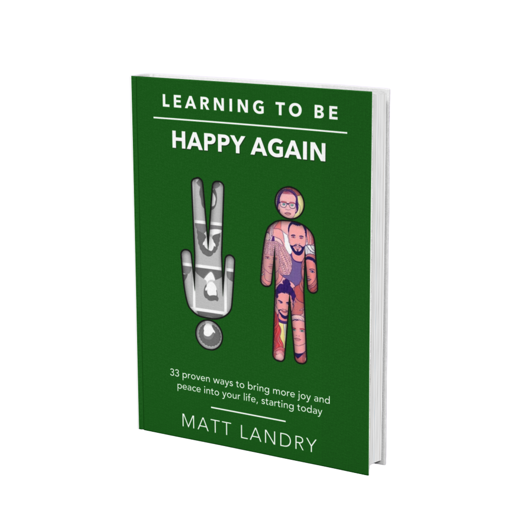 Learning to be Happy Again: 33 Proven Ways to Bring More Joy and Peace into Your Life, Starting Today!  - Paperback Book